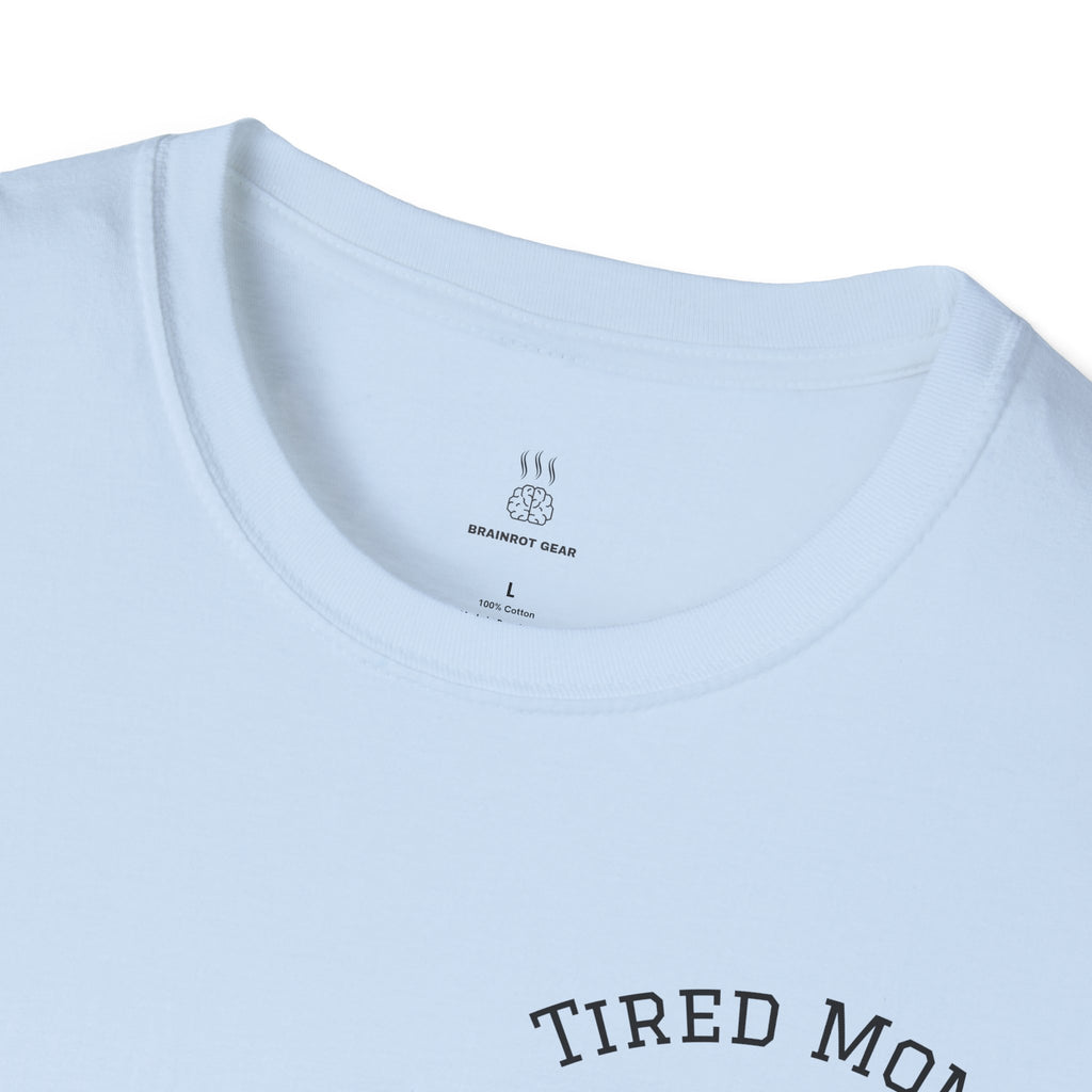 Tired Moms Club T-Shirt, Funny Mom Tee, Gifts for Mothers, Casual Wear for Moms, Relaxed Fit T-Shirt, Mother's Day Gift, Parenting Humor