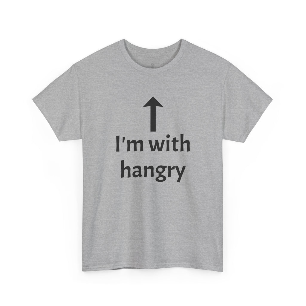 Funny Hangry, Unisex Heavy Cotton Tee