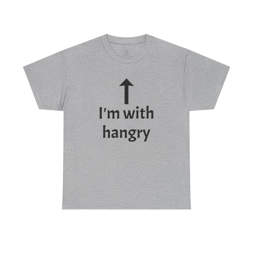 Funny Hangry, Unisex Heavy Cotton Tee
