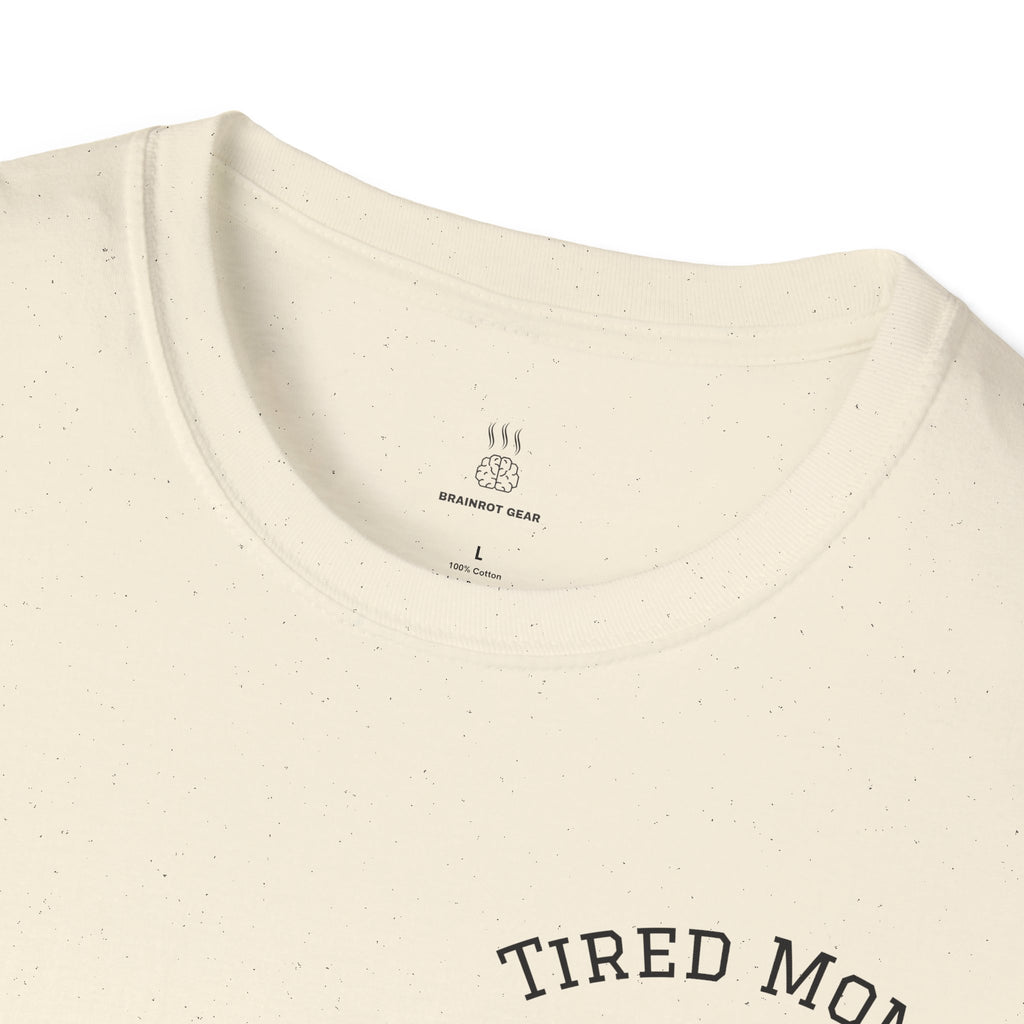 Tired Moms Club T-Shirt, Funny Mom Tee, Gifts for Mothers, Casual Wear for Moms, Relaxed Fit T-Shirt, Mother's Day Gift, Parenting Humor
